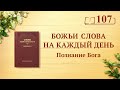 Божьи слова на каждый день: Познание Бога | Отрывок 107