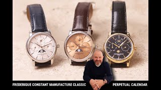 Frederique Constant Classic Perpetual Calendar Manufacture
