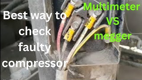 Daikin Package AC Compressor Fault Diagnosis | Why Megger Testing is Better