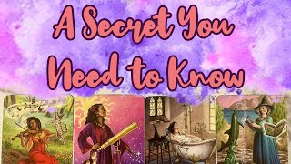 PICK A CARD 🌬️ A Secret You Need to Know 🌫️ | Half Magic Tarot