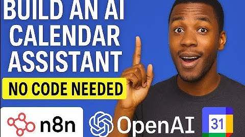 “Build Your Own AI Calendar Assistant with n8n, OpenAI & Google Calendar – No Code Needed!”