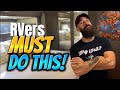 Every RVer DOES THIS! Plus 4 Day One RV Upgrades YOU MUST DO