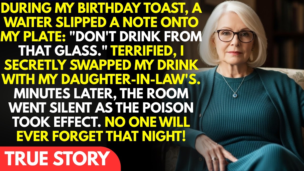 Waiter Warned: 'Don't Trust That Drink.' I Secretly Swapped Cups With My Daughter-In-Law