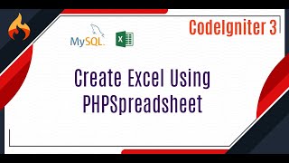 Create Excel Using Phpspreadsheet In Codeigniter Download Excel Format