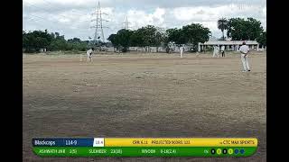Live Cricket Match | Blackcaps vs CTC MAX SPORTS | 12-May-24 06:53 AM 20 overs | Kabilan Exhibition
