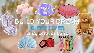 Build Your Dream Sleepover ,Lisa ,Lora Or Lena