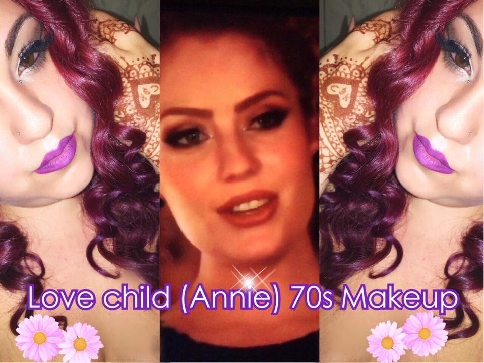 Love child series inspired by Annie Maquillaje inspirado en la serie