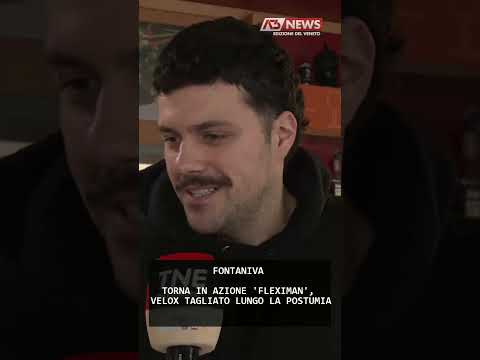 Video TORNA IN AZIONE 'FLEXIMAN', VELOX TAGLIATO LUNGO LA POSTUMIA | 06/02/2026