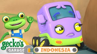 Ibu Truk Menyelamatkan Hari | @Garasi Gecko dalam Bahasa Indonesia | Kartun Populer Anak-Anak