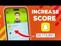 HOW TO INCREASE SNAPCHAT SCORE FAST in 2025 (EASY & FREE)