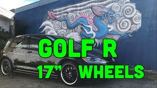 Fitting My Golf R With 17” Enkei Lusso Wheels.