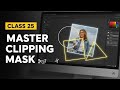 Master Clipping Mask Class-25 In Adobe Illustrator Course