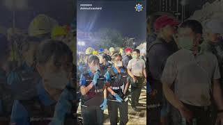 Police forensic teams have established a 24-hour on-site identification center. #Police #socialmedia