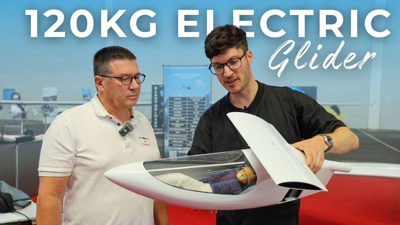 The Simplest Electric Self-Launch Glider? 1Comet 120kg UL - YouTube