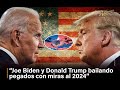 Donald Trump y Joe Biden bailando pegados con miras al 2024
