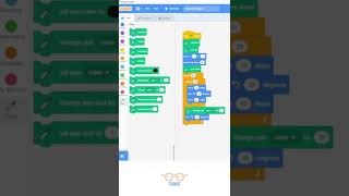 Drawing web spiral by rotating circles with Scratch | Scratch Programming #shorts #coding #scratch