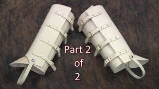 Making Snake Gaiters Part 2