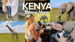 KENYA VLOG: insane safari, baby animals, trip of a lifetime, Masai Mara