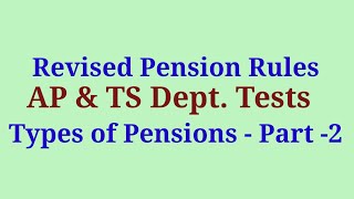 Revised Pension Rules/ Part -2 / 1980 / Departmental Tests / Vignansarvas / Darlanka Sivaram