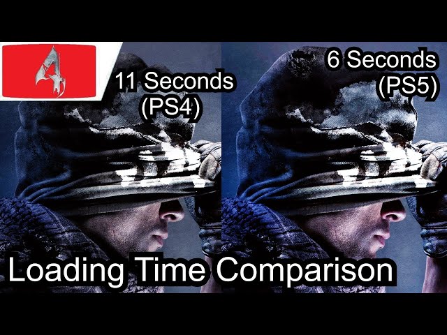 Call of Duty Advanced Warfare PS4 vs PS5 Backwards Compatible load