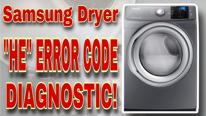 Samsung Dryer He Code  