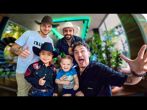 CONHECI A FAMÍLIA DO GUSTAVO TUBARÃO!