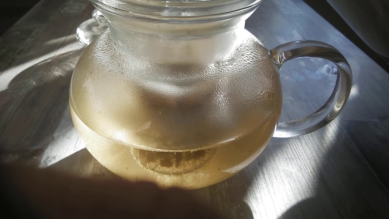 Das erste mal das Ich Alantwurzeltee zubereite