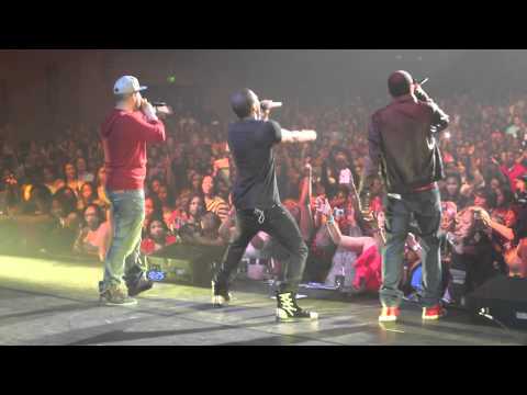 Trey Songz Brings Out Fabolous, DJ Drama, & Big Sean In ATL