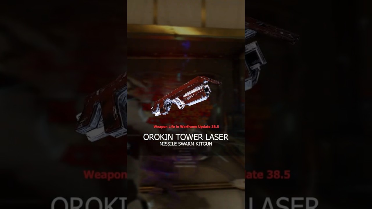 WARFRAME: OROKIN TOWER LASER PRIME | PRIMARY ACUITY + PRIMARY GAZE KITGUN