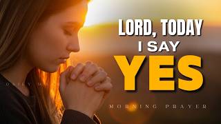 Lord, Help Me Choose Obedience Today and Trust Your Next Step | Powerful Morning Prayer