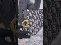 [Pre-Loved] DIOR S5909CTZQ Saddle Rodeo Pouch 140915311
