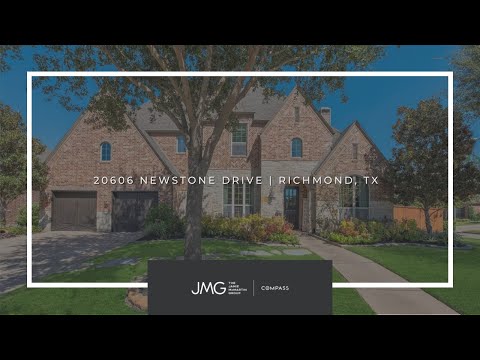 20606 Newstone Dr, Richmond, TX home video tour