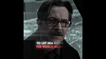 "A Hero can be anyone". The Dark Knight edit -[Memory reboot slowed by VOJ, Narvent] #batman #edit