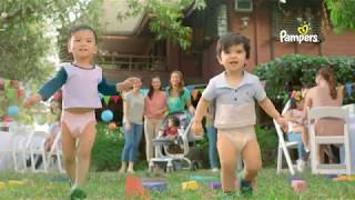 Less Lawlaw, Better Galaw with the affordable diapers from Pampers!