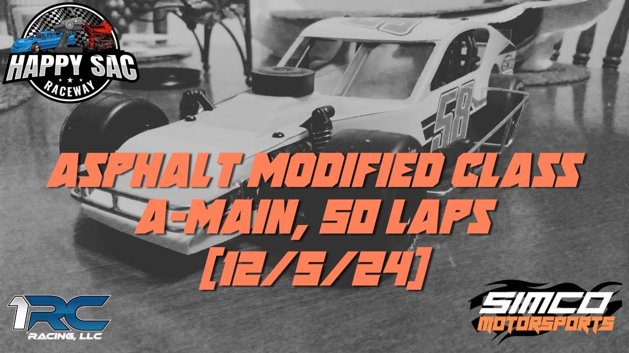 Happy Sac Raceway (Tuscaloosa) - 12/5/24 - 1RC Racing - Asphalt ...