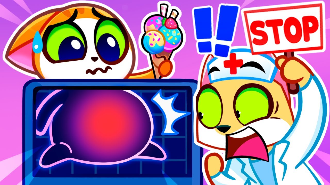 Rayos X de Estómago 🩻 Historias de Rayos X 👨‍⚕️Visita al Doctor y Chequeo ✔️ Purr-Purr Español 😻