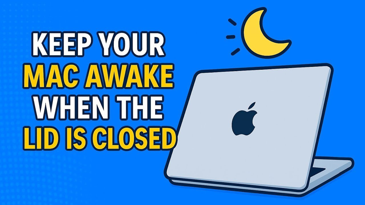 Prevent MacBook to Sleep When Lid is closed