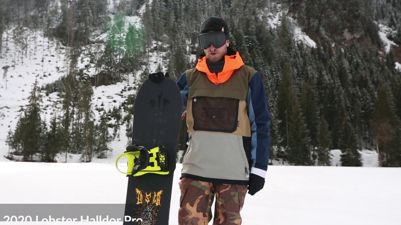 2019 / 2020 | Lobster Halldor Pro Snowboard | Video Review - YouTube