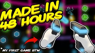 Making my first VR game in 48 hours