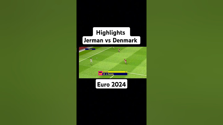 Highlights pertandingan Jerman 2 vs Denmark 0 || Euro 2024 || #euro2024 #euro #jerman #denmark