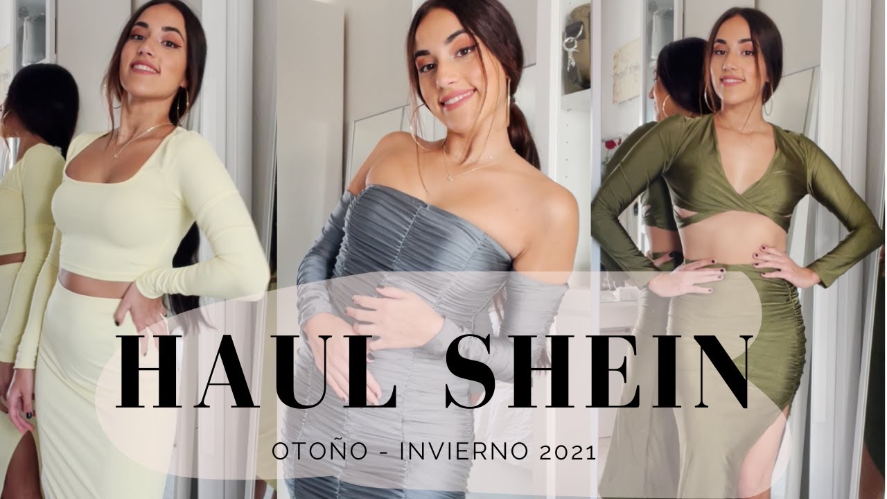 HAUL SHEIN ✨🤎 : TRY ON HAUL otoño/ invierno 2021 🛍 | María de la O -  YouTube