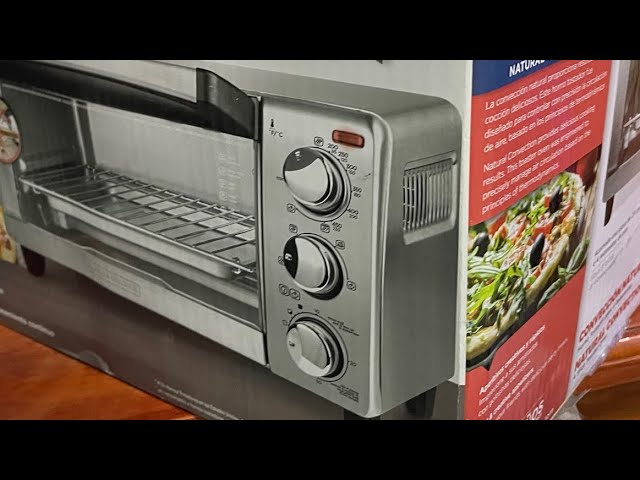 BLACK+DECKER 4-Slice Toaster Oven with Natural Convection, Stainless Steel,  TO1760SS 