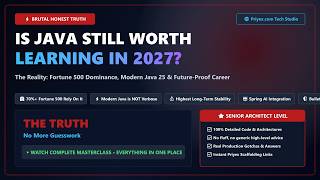 Is Java Still Worth Learning in 2027 (The Honest Truth)