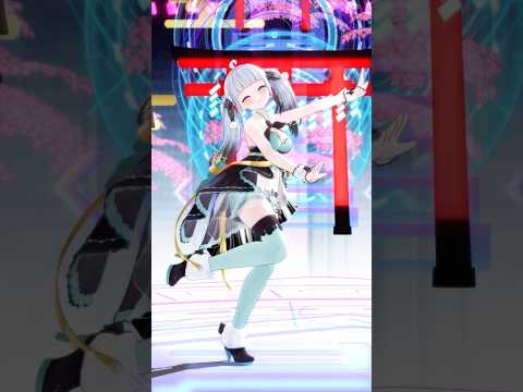 ヒメヒナさんの『V』の #ワチャメカダンス を踊らされてみた❣️#ヴィー #Shorts  #VTuber #MMD