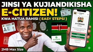 HOW TO REGISTER E CITIZEN ACCOUNT screenshot 2