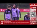 Live Training: Atalanta vs Liverpool | UEFA Europa League