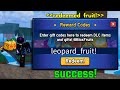 New codes all new working codes in blox fruits 2024 roblox blox fruits codes