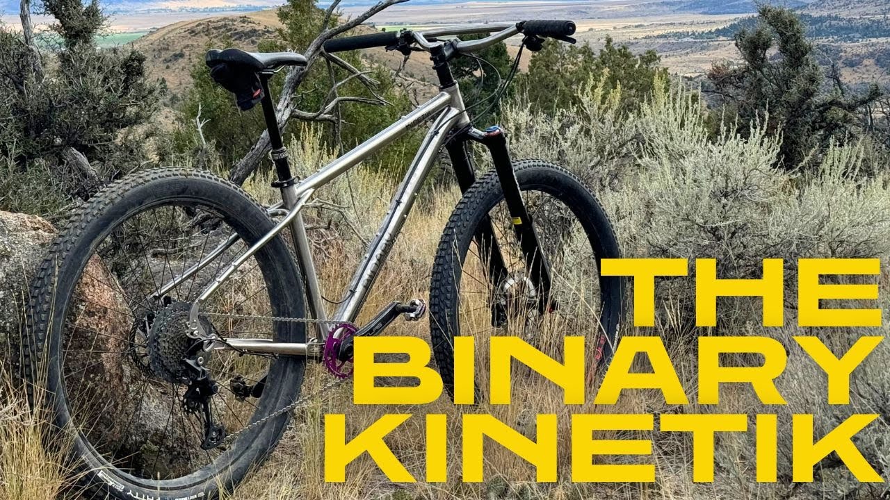 Kinetik Titanium Bikepacking & Expedition Bike Frame | Binary Bicycles
