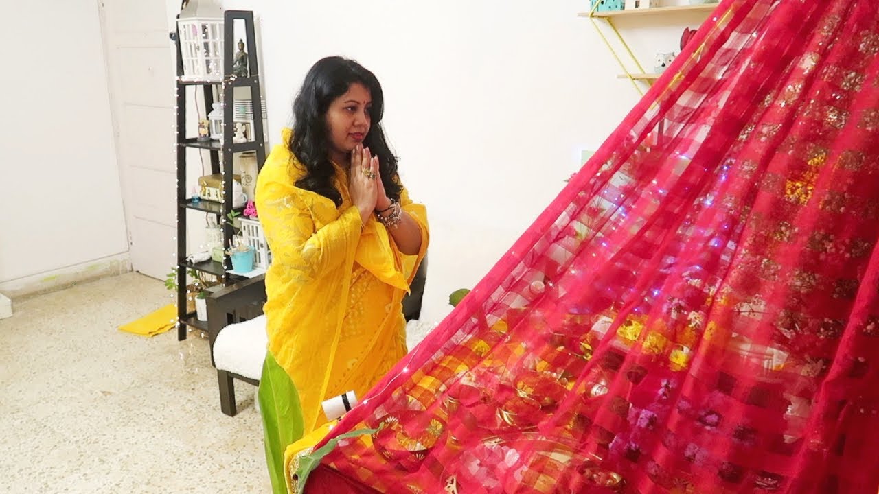 Ganpati Bappa Ka Ghar Kis Taraha Se Banaya, Sajaya, Easy Eco Friendly Decoration At Home Mumbai 2020