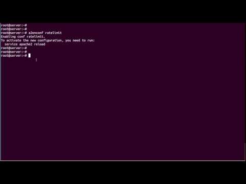 Enable Apache mod_ratelimit module to limit bandwidth of client